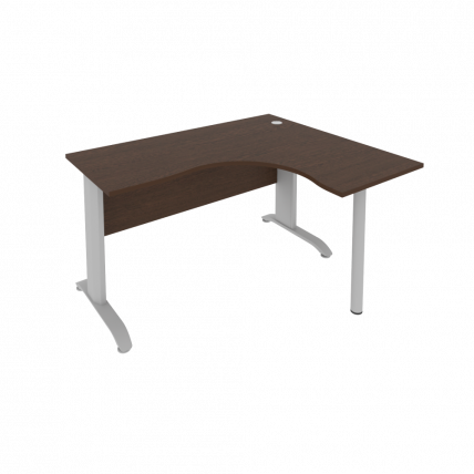 Стол криволинейный правый Riva ПЛ.СА-3 Пр Венге/Металлик_0