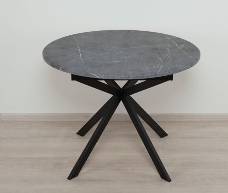 Обеденный стол Орфей 49.1 Мрамор темный_2