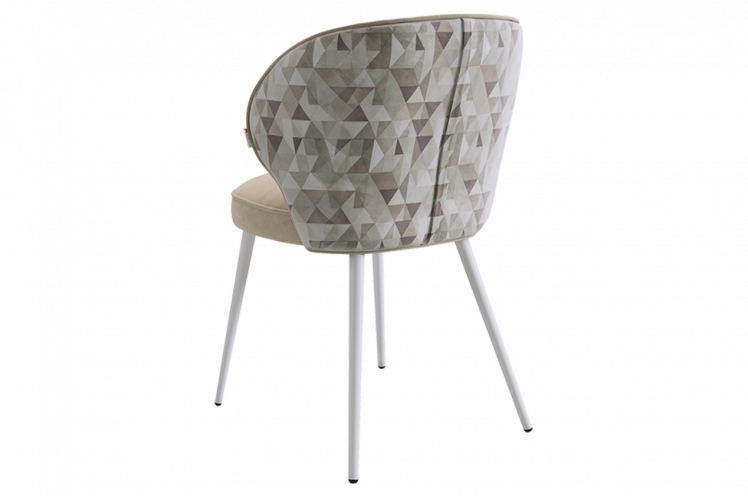 Стул Остин (пломбир (велюр)/белый)_1