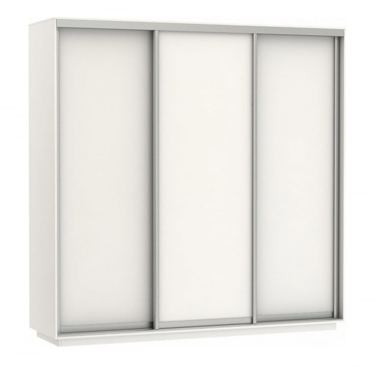 Шкаф-купе трехдверный Экспресс Трио Элемент 2100х2400х Белый снег / 2100х2400h_0