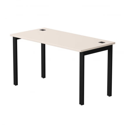 Стол прямой на металлокаркасе, опоры 45 гр Everprof EVO 254S003 Кашемир Черный_0