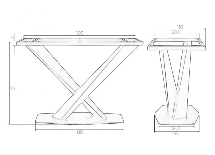 Подстолье обеденное ДОБРИН ФИЛИППО / DOBRIN FILIPPO_2