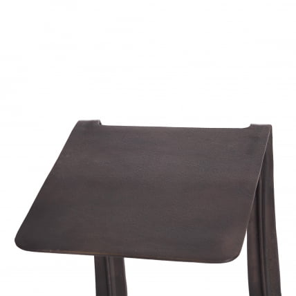 Столик кофейный Сеcрет Де Маисон АНГУЛЕР ( мод. 12454 ) алюминиевый сплав, 40,5кс44,5кс68,5см, античная медь / Secret De Maison ANGULER mod. 40,5x44,5x68,5см,_5