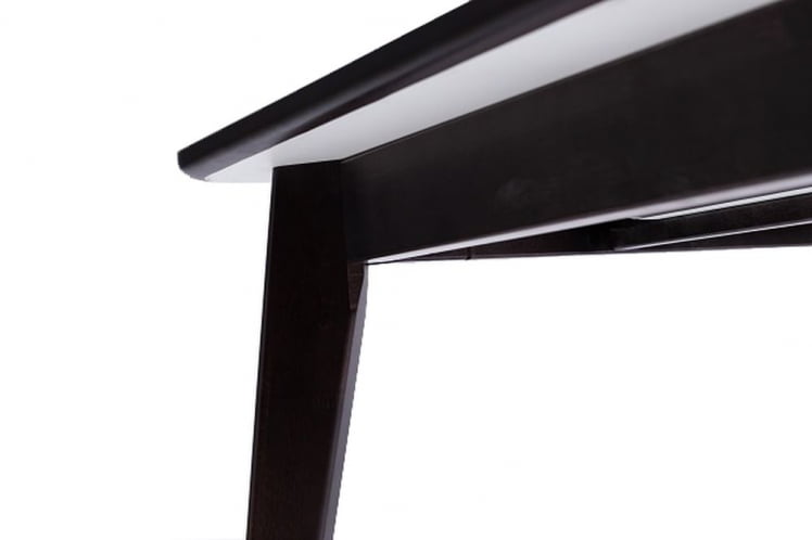 Стол обеденный Пегас 160x95 Эмаль белая Морилка Дуб золотой_4