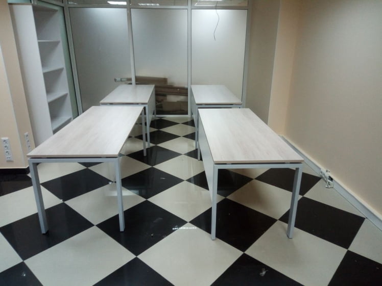 П-образный металлический каркас с траверсами Deka 7.07.18 К Металлик матовый муар_6