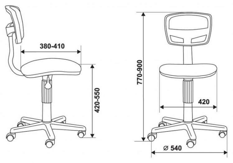 Кресло детское Бюрократ CH-299/BL/15-10_7