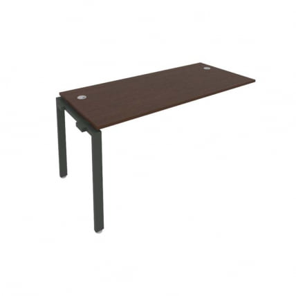 Проходной наборный элемент рабочей станции Metal System Б.ПРС-СП-1.4 Венге/Антрацит_0