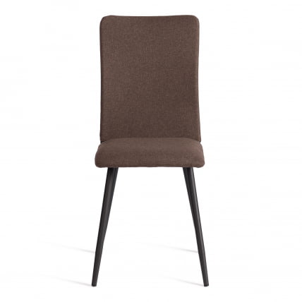 Стул обеденный La Rousse NEW, ткань рогожка, коричневый/черный, 3М7-147, 45x55x93 см_3