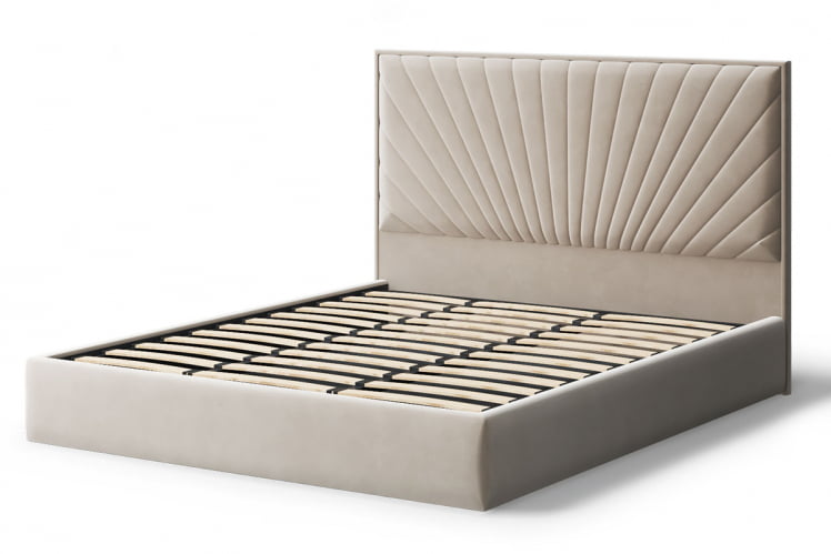 Кровать Леона, 2000*1200 мм, бежевый_1