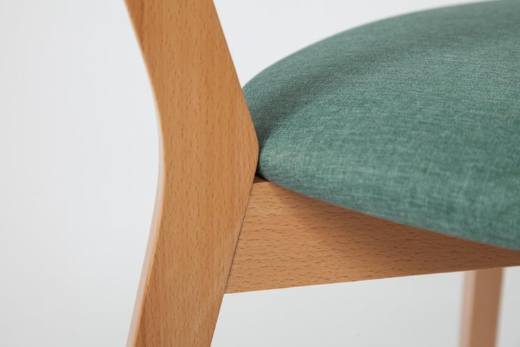 Стул MAXI (Макси) / 1 шт. в упаковке каркас бук, сиденье ткань, натуральный ( бук )_4