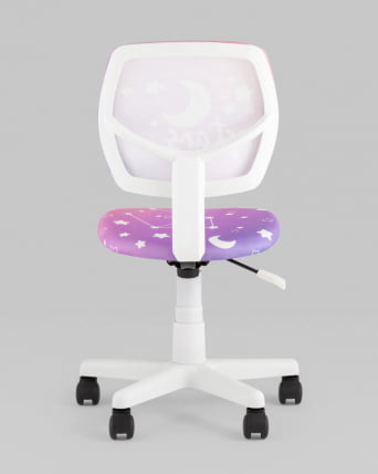 Кресло компьютерное детское ЛОЛО Starry Night пластик белый_5
