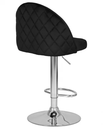 Стул барный DOBRIN MILANA Черный велюр MJ9-101_3
