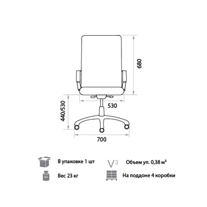 Офисное кресло Twist DF PLN PU16_1