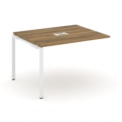 Проходной наборный элемент переговорного стола CОНCЕПТ CН.НПРГ-012 Сандал Янтарный Белый / CONCEPT CN.NPRG-012_0