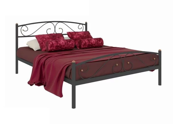 Кровать Вероника Plus 1800х2000 Черная_0