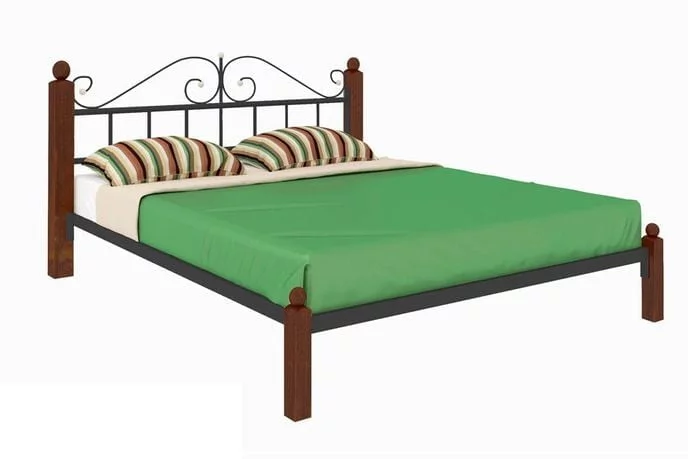 Кровать Диана Lux 1200х2000 Желтая_0