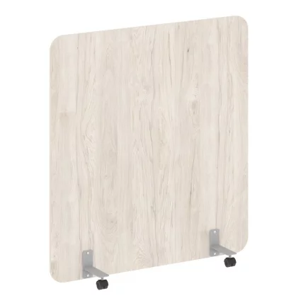 Перегородка на металлических опорах, на роликах R-line DP.R-140-150 Денвер Светлый_0