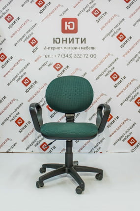 Кресло офисное СН-682 ДЖП 15-4 выставочный образец Зеленый / JP_0