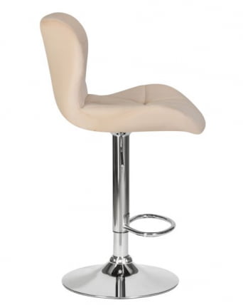 Стул барный ДОБРИН БАРНИ (бежевый велюр (МДЖ9-10)) 2 шт / DOBRIN BARNY (MJ9-10))_4