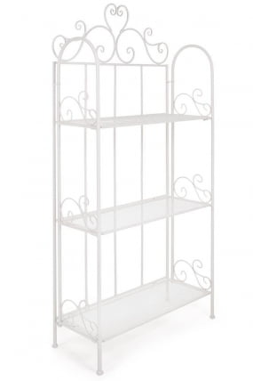 Этажерка Secret De Maison 005 стальной сплав, 65х26х132см, butter white_0