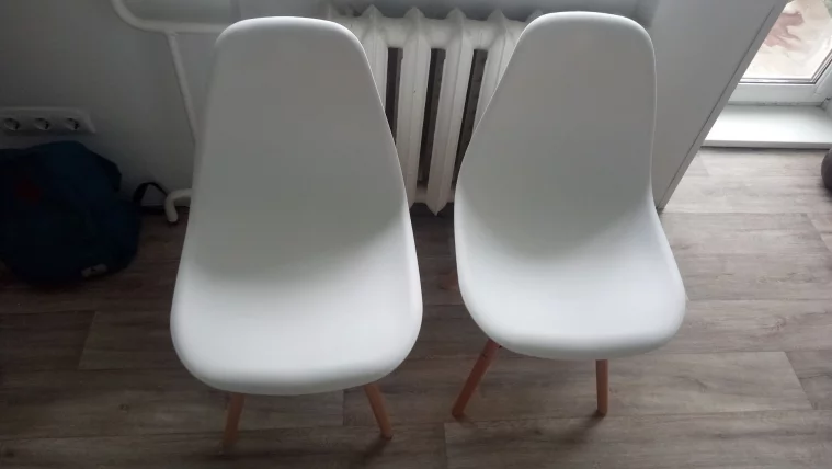 Стул для кухни Eames SC-001 Белый_5