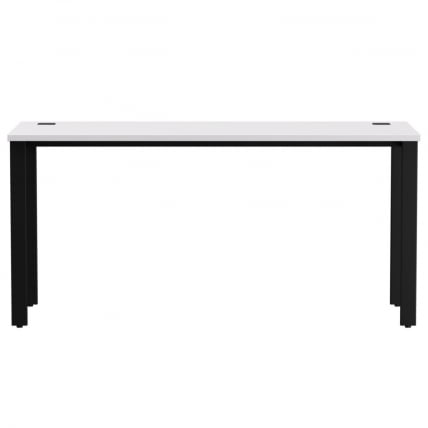 Стол прямой на металлокаркасе, опоры 90 гр Everprof EVO 254S008 Белый Черный_1