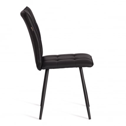 Стул обеденный Бари ЛТ, экокожа, черная, 41х55х89 см / Bari LT,_1