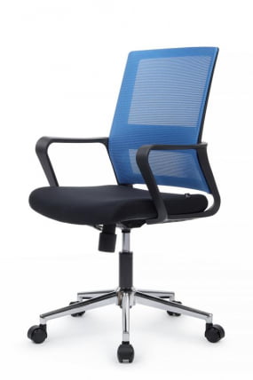 Кресло Минт РCХ М1029МБЕ Синий/Черный / Mint RCH M1029MBE_6