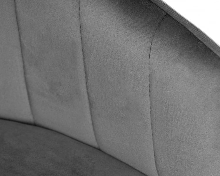 Стул барный DOBRIN DARCY BLACK (серый велюр (1922-19))_7