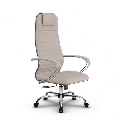 Кресло офисное МЕТТА B 1m 6K1/K116, Основание 17833 Комплект 2 Светло-бежевое_0