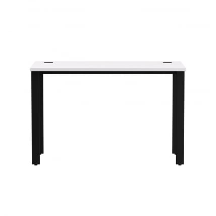 Стол прямой на металлокаркасе, опоры 45 гр Everprof EVO 254S002 Белый Черный_1