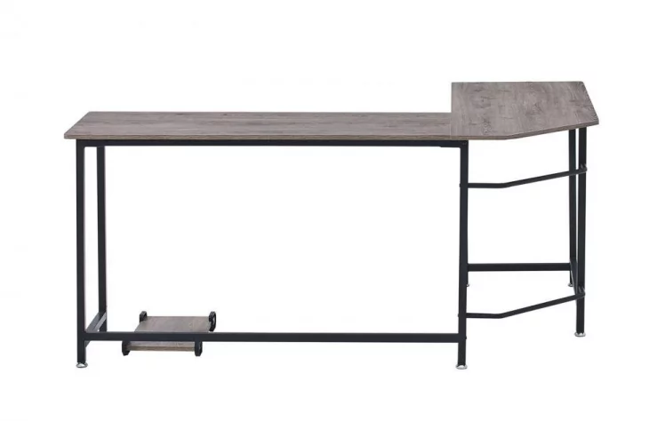 Угловой письменный стол КИВИ Черный дуб БЛАCК ОАК / KIWI BLACK OAK_7