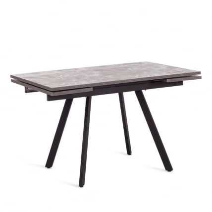 Стол VIGO ЛДСП/HPL/металл, 120 x 80 x 30 х 30 х 75 см, Черная сосна/черный_1