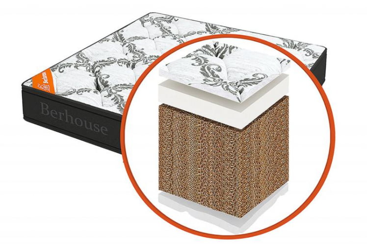 Матрас Imperial Suite кокос Gray Night (Berhouse) Размер: 1200х2000 мм _0