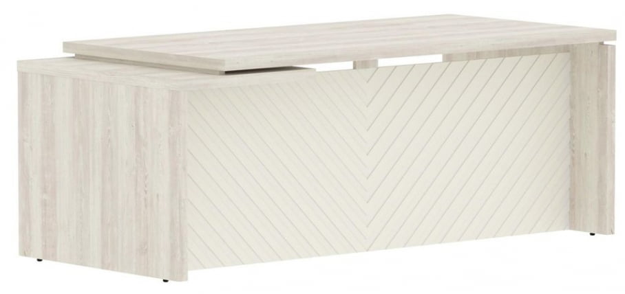 Стол руководителя правый Торр ЛУКС ТЛCТ 209 Р Сосна Эдмонд Латте / Torr LUX TLCT R_0