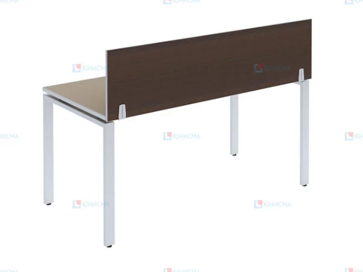 Крепление настольного экрана из ЛДСП для прямого стола Deka Д-024_3