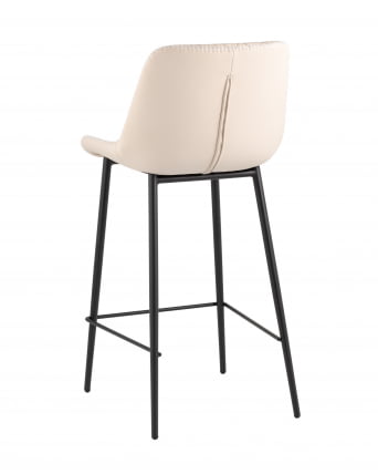 Стул барный Арч экокожа светло-серый / Arch_4