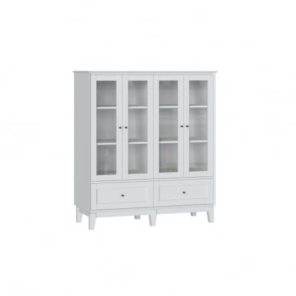 Шкаф комбинированный Аликанте ЛД 415.060.000 Белый_0