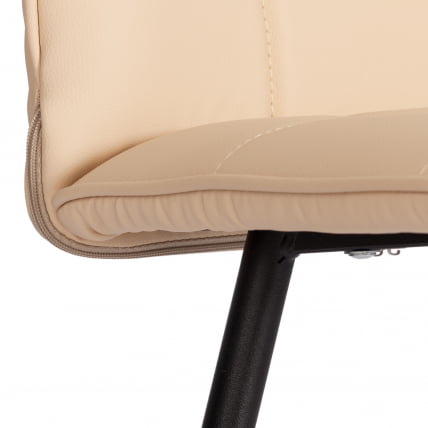 Стул обеденный Бари Бари ЛТ, экокожа, бежевая, 41х55х89 см / Bari Bari LT,_9