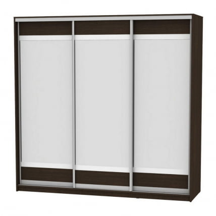 Шкаф-купе B-230х235х60-3(Венге-D10D10D10)_0