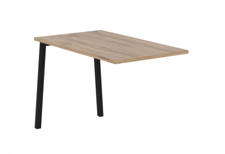 Брифинг-приставка ЕДИС ЕЛБ 1167 Дуб Денвер светлый Черный / EDIS ELB_0