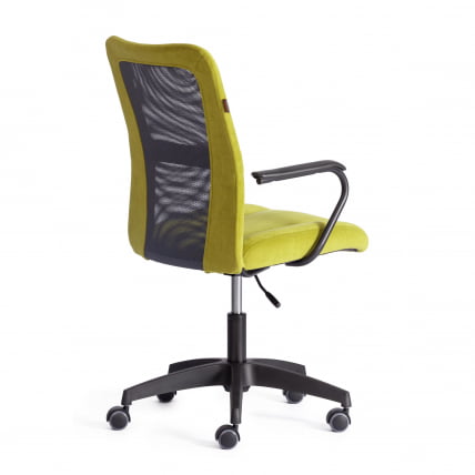 Кресло STAFF флок/ткань, олива/серый, 23/W-12_2