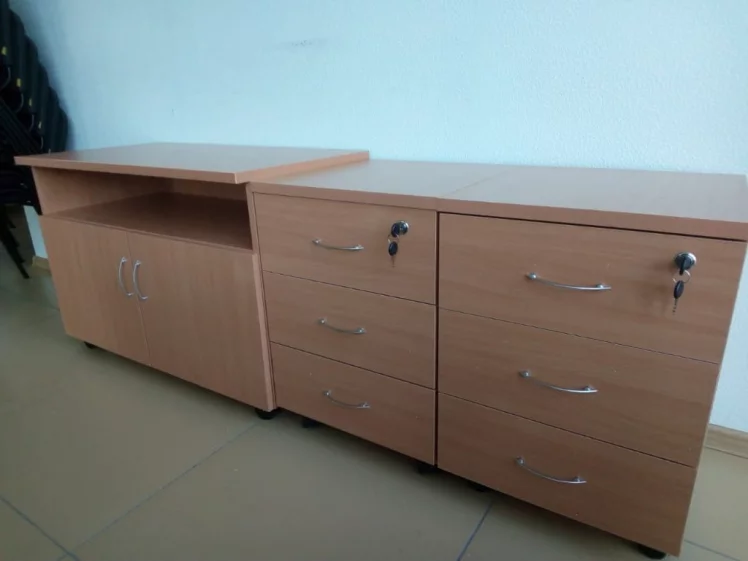 Тумба подкатная Р.ШВ бук Бавария светлый_1