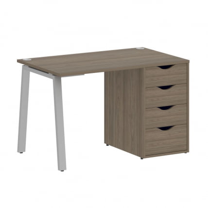 Стол письменный HOME OFFICE VR.SP-3-118.4.A Вяз Благородный/Серый металл_0
