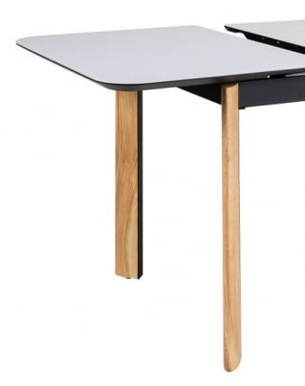 Стол раскладной Combi Glass 140-180 Automatic Natur/Light matte glass_3