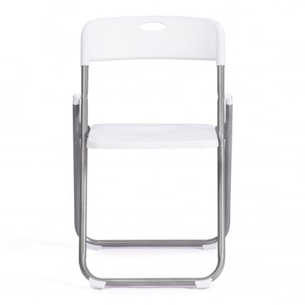 Стул складной FOLDER (mod. 3017H) каркас: металл, сиденье/спинка: пластик, 49 x 46.5 x 73.5 см, white (белый) / grey (серый)_4