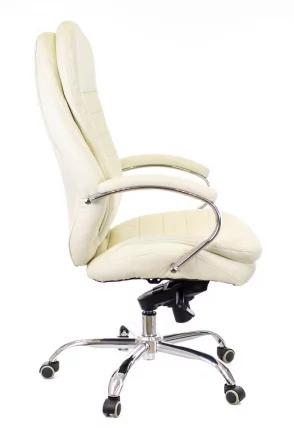 Кресло для руководителя Everprof Valencia M Экокожа Бежевый_1