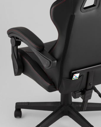 Кресло спортивное ТопЧаирс Друид черный / TopChairs Druid_14