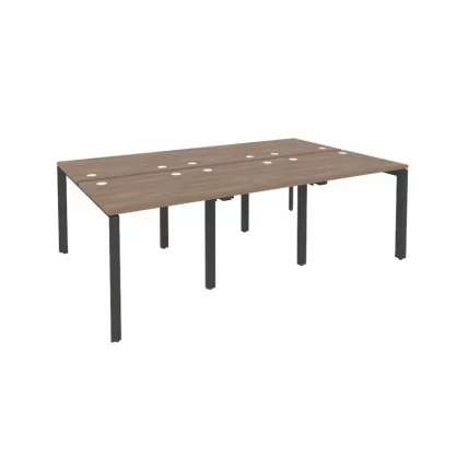 Рабочая станция на П-образном м/к ОНИКС О.МП-Д.РС-6.0.7 Дуб Аризона/Антрацит / ONIX O.MP-D.RS-6.0.7_0