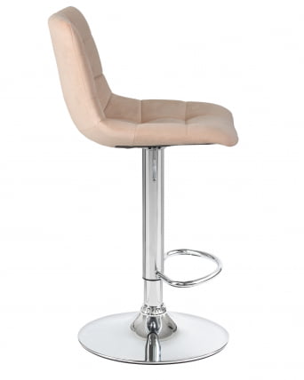 Стул барный DOBRIN TAILOR Бежевый велюр MJ9-10_2